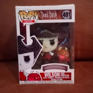 Don't Starve Wilson and Chester Funko pop